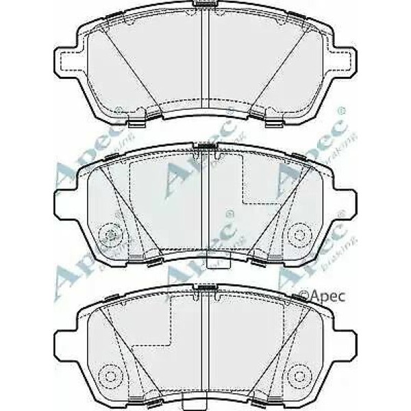 Apec Brake Pad image