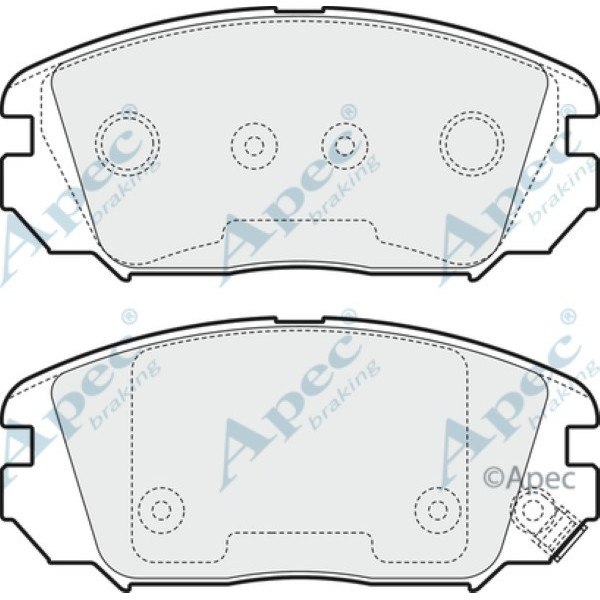 Apec Brake Pad image