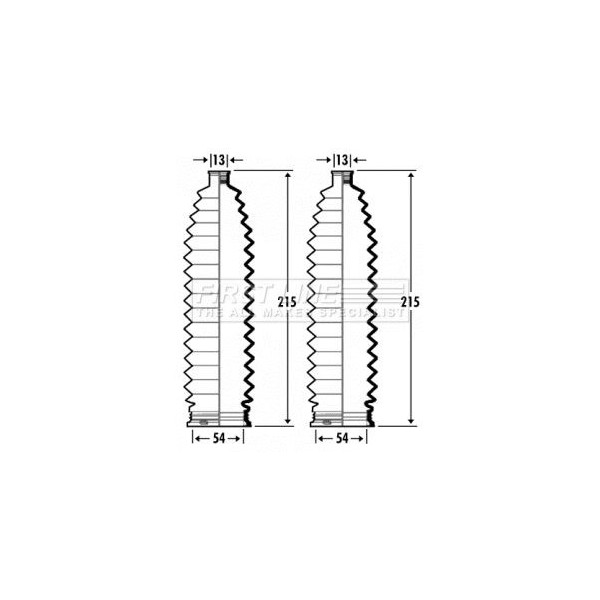 Steering Rack Boot Kit image