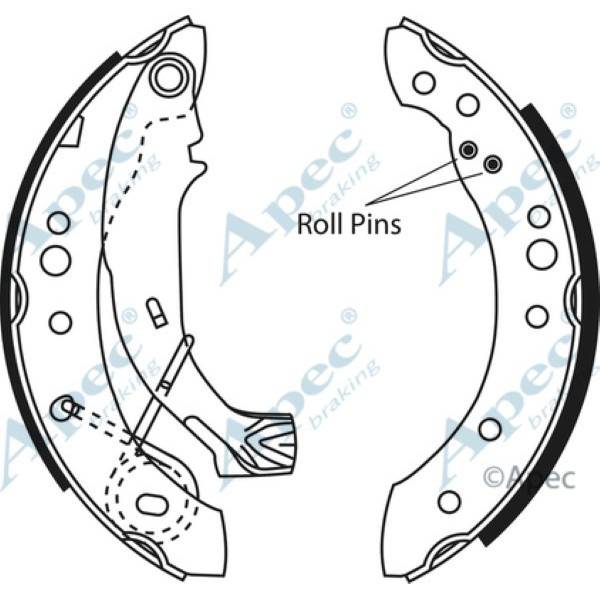 Brake Shoe Set image