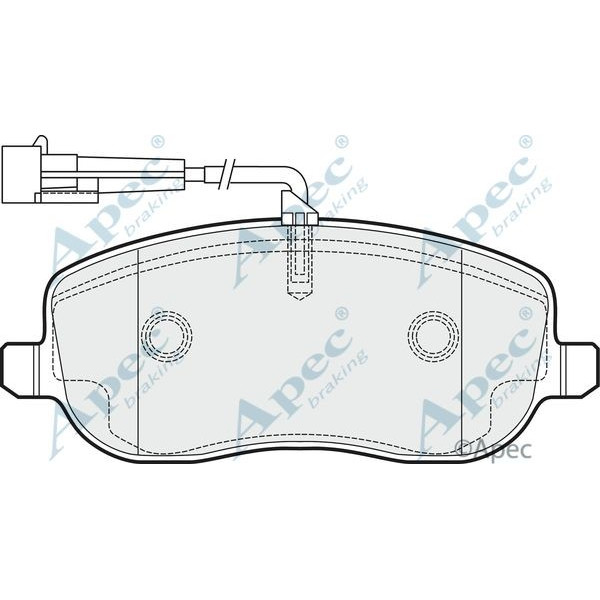 Apec Brake Pad image