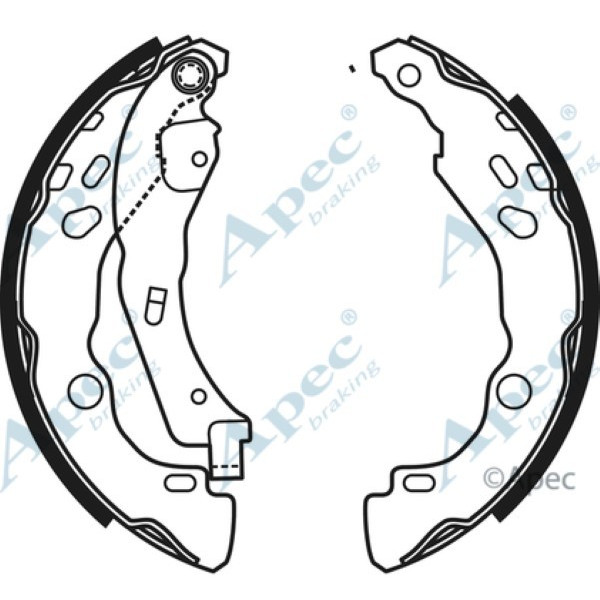 Brake Shoe Set image