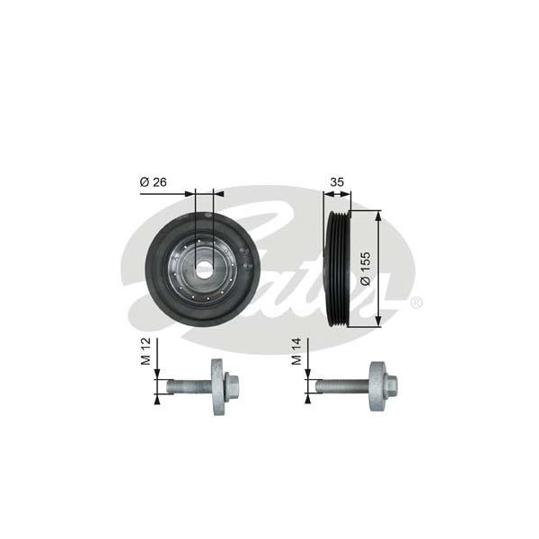 TORSIONAL VIBRATION DAMPER KIT image
