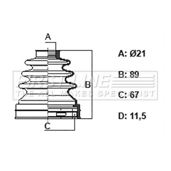 CV JOINT BOOT KIT image