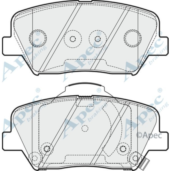 Apec Brake Pad image