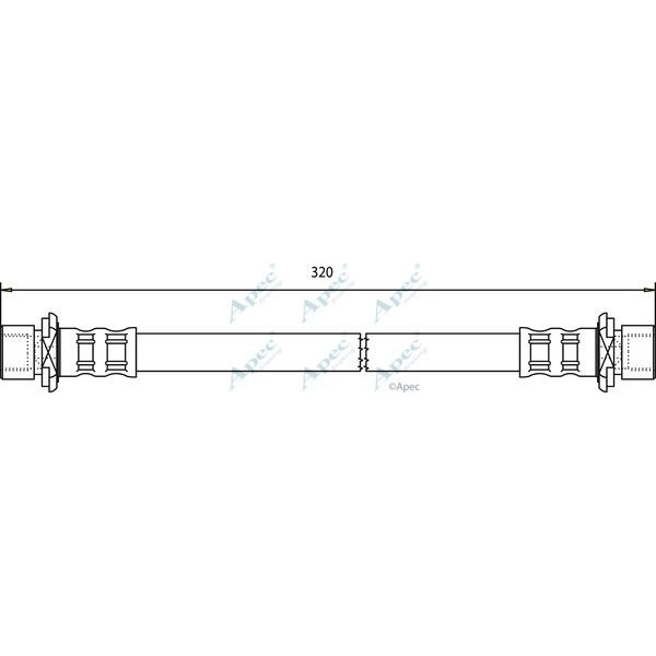 Apec Brake Hose image