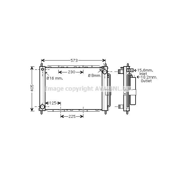 Radiator Cooling Module image