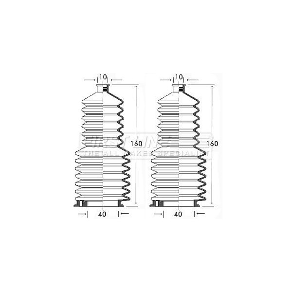 STEERING GAITER KIT image
