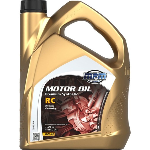 5Ltr JP 0W-20 premium synthetic image