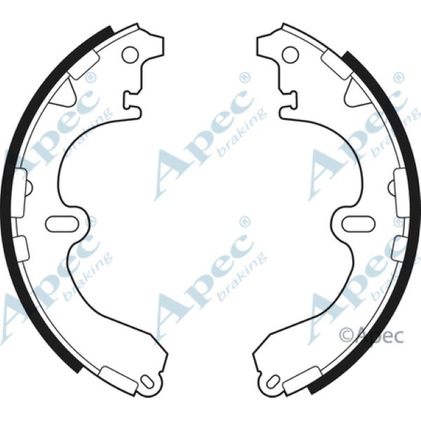 Brake Shoe Set image