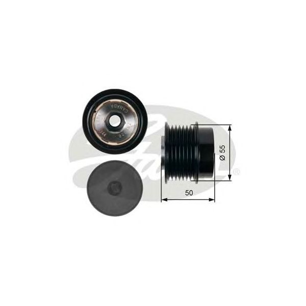 OVER RUNNING ALTERNATOR PULLEY image