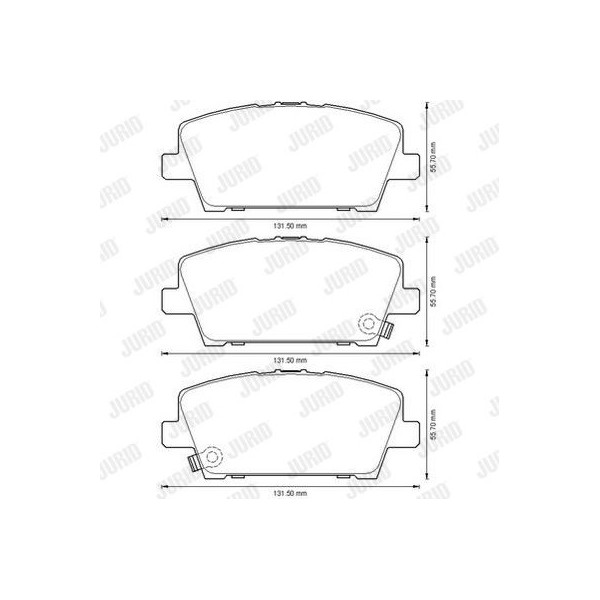 JURID BRAKE PAD image