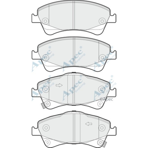 Apec Brake Pad image
