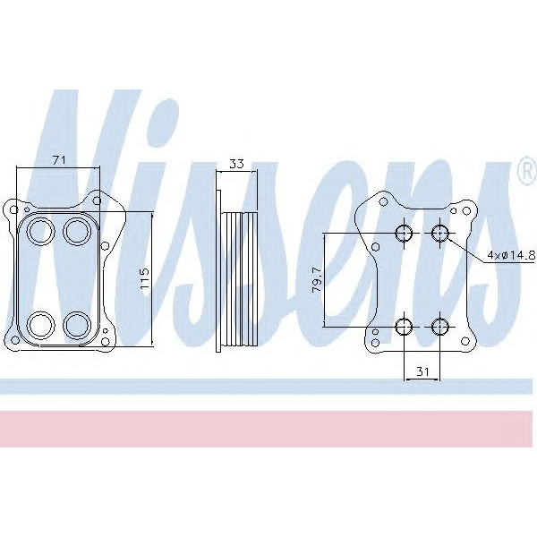 Oil cooler image