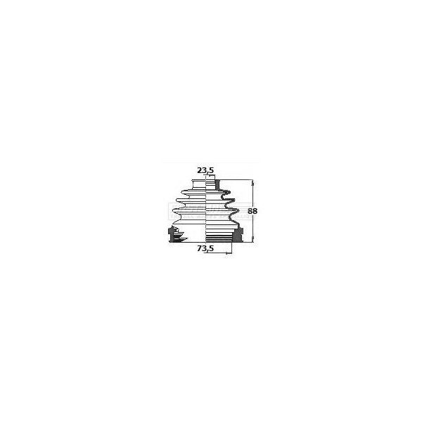 CV JOINT BOOT KIT image