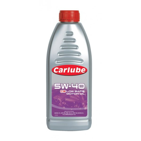 1L  CARLUBE 5W-40 C3 Fully Synthetic Low-SAPS image