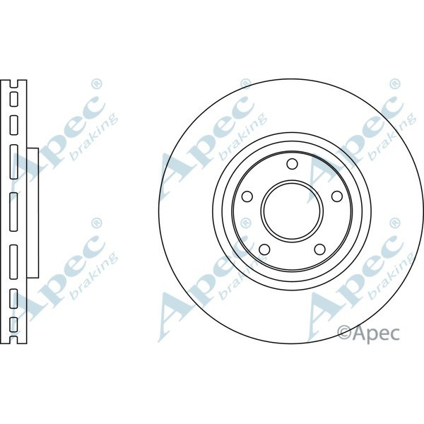 Apec Brake Disc image