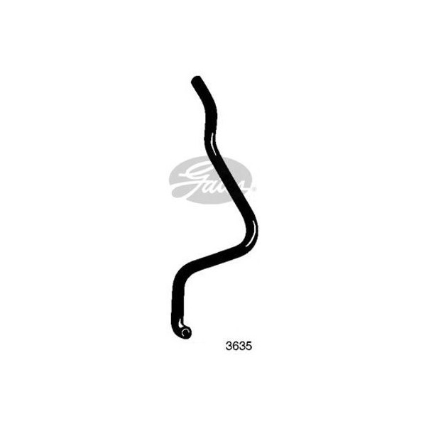 CURVED RADIATOR HOSE 460MMX16 image