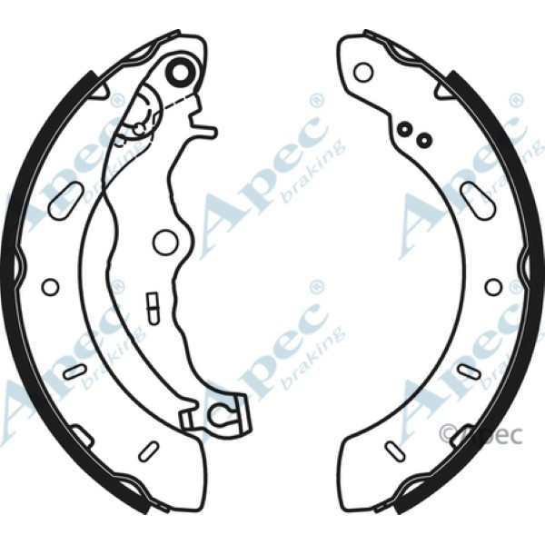 Brake Shoe Set image