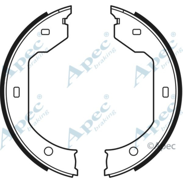 Brake Shoe Set image