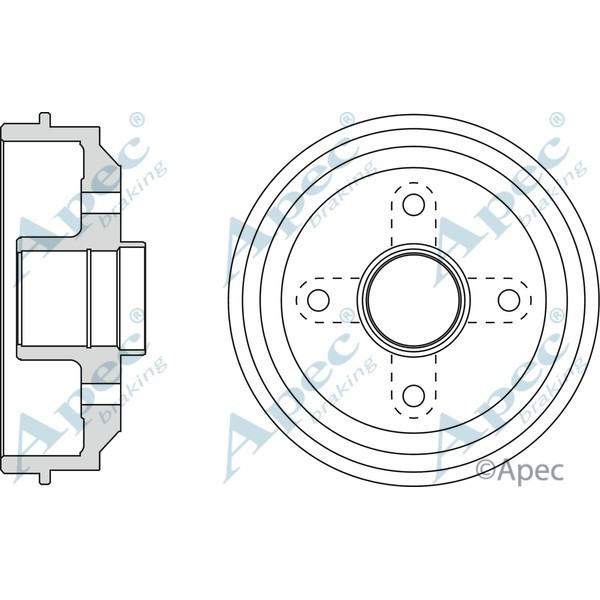 Apec Brake Drum image