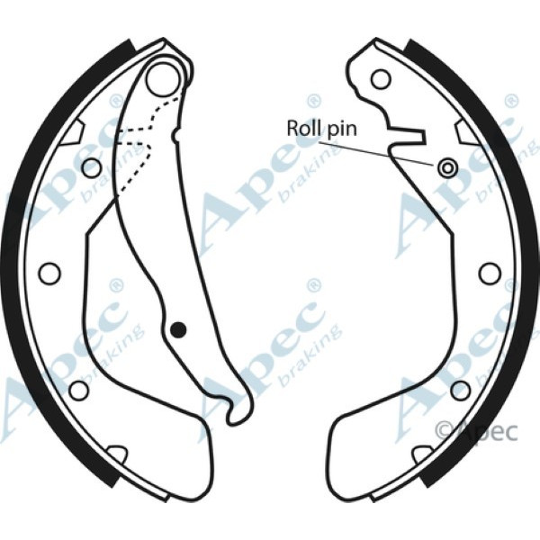 Brake Shoe Set image